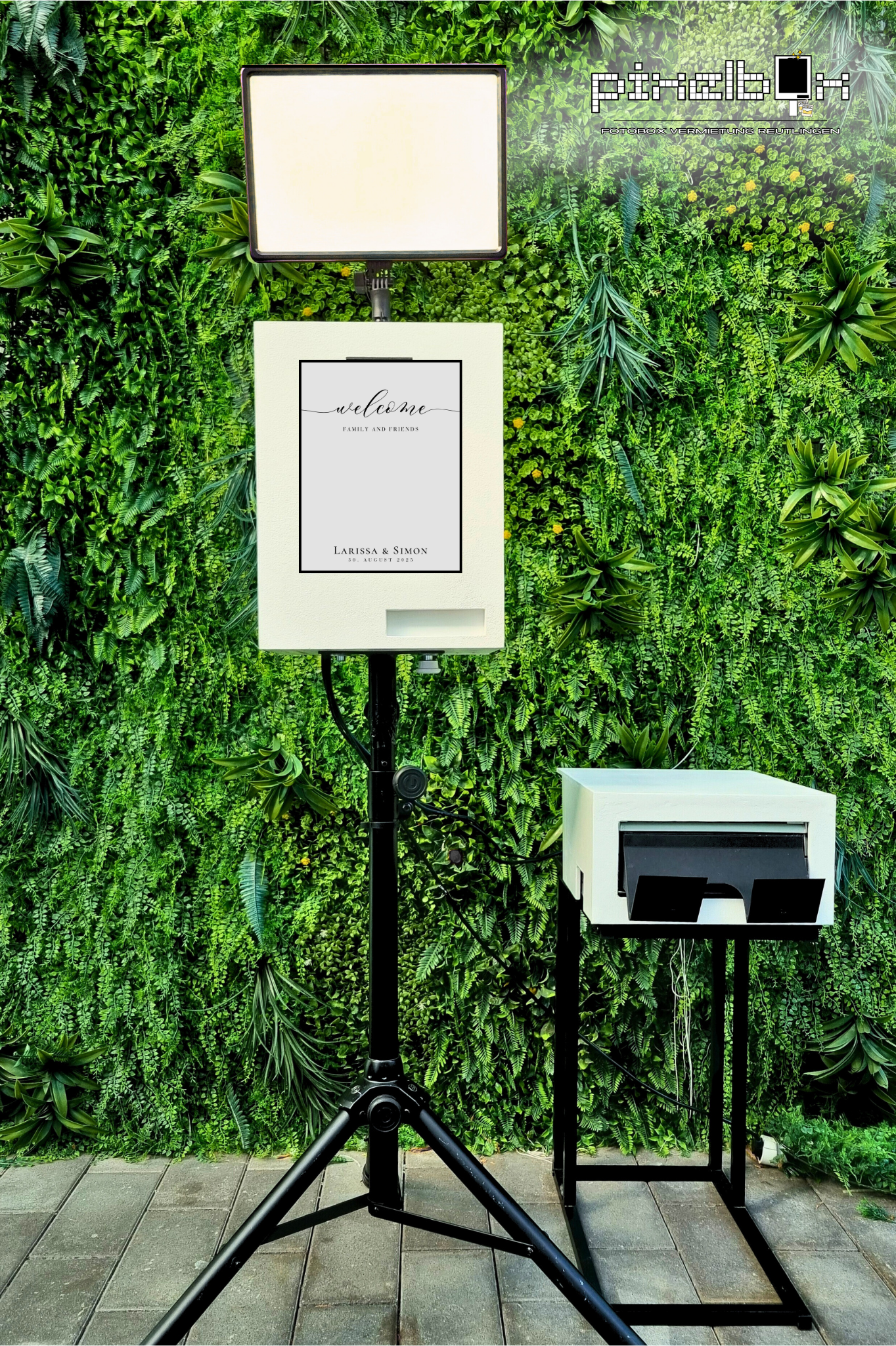 Fotobox bei einer Hochzeit